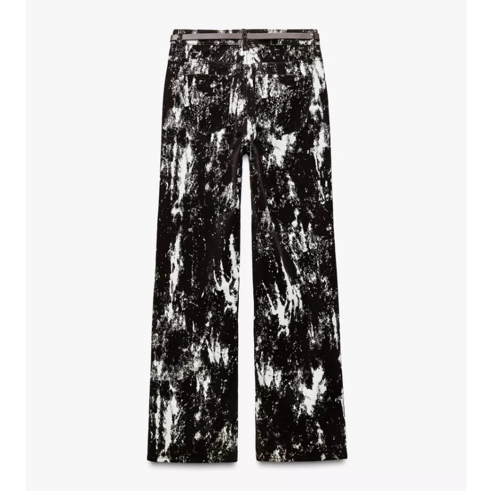Zara Tiro Alto - Rect - Belt - Animal print